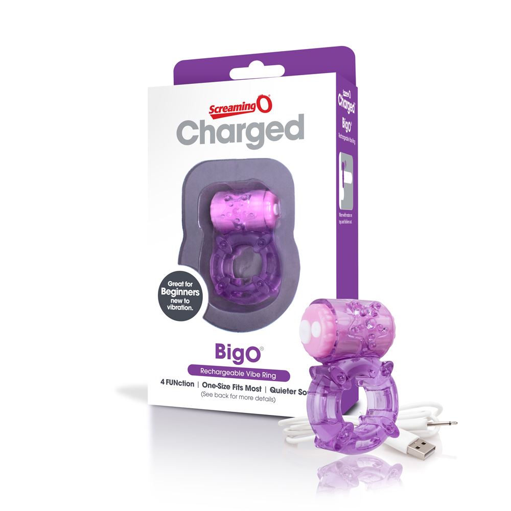 Screaming O Charged BigO Ring in Purple #Colour_Purple