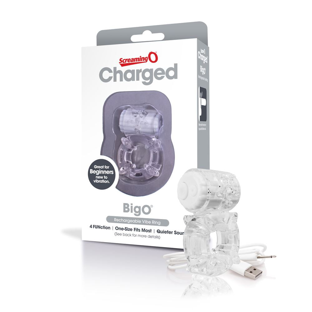 Screaming O Charged BigO Ring in Clear #Colour_Clear