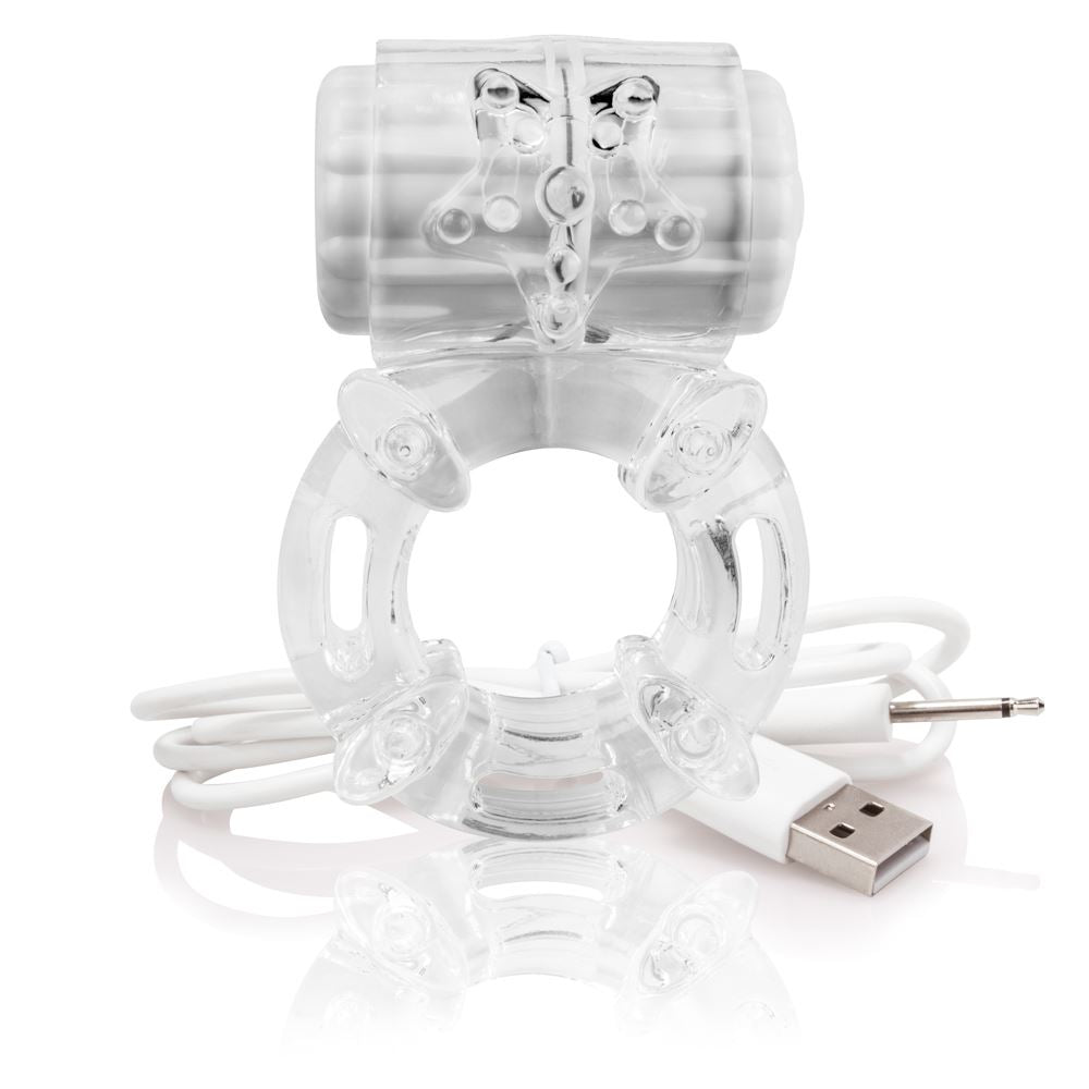 Screaming O Charged BigO Ring in Clear – product detail view 