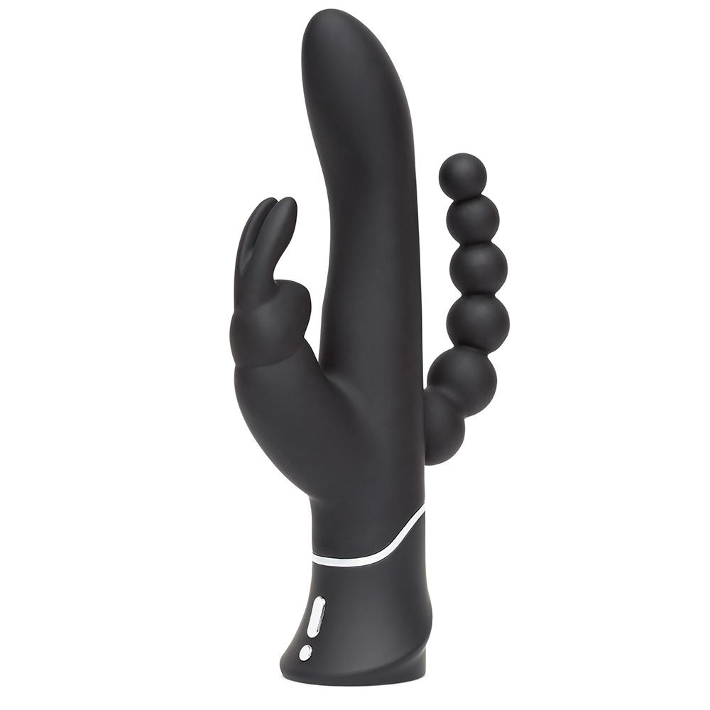Happy Rabbit Triple Vibrator in Black