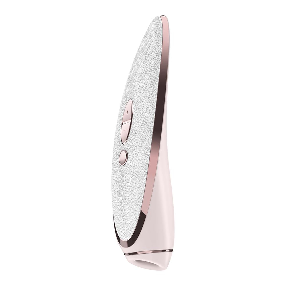 Satisfyer Prêt-À-Porter in White and Rose Gold