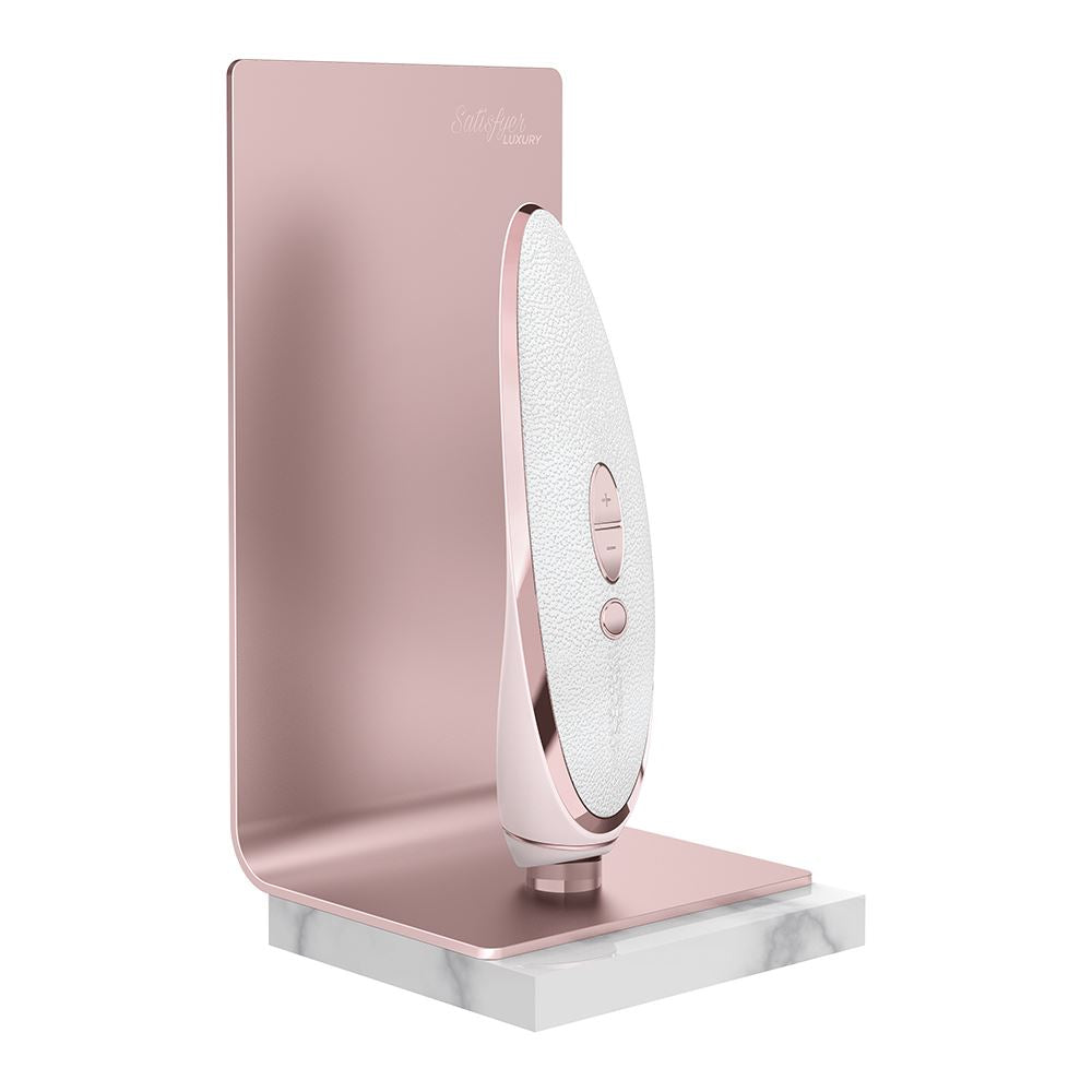 Satisfyer Prêt-À-Porter in White and Rose Gold – alternate product view