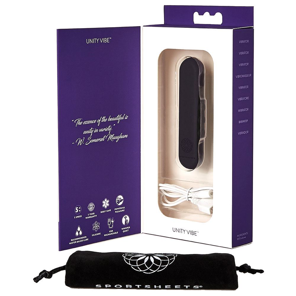 Sincerely™ Unity Vibe™ in Black – product detail view 
