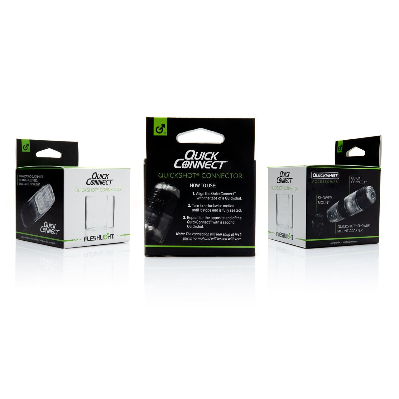 Fleshlight Quick Connect™ Quickshot® Connector – alternate product view