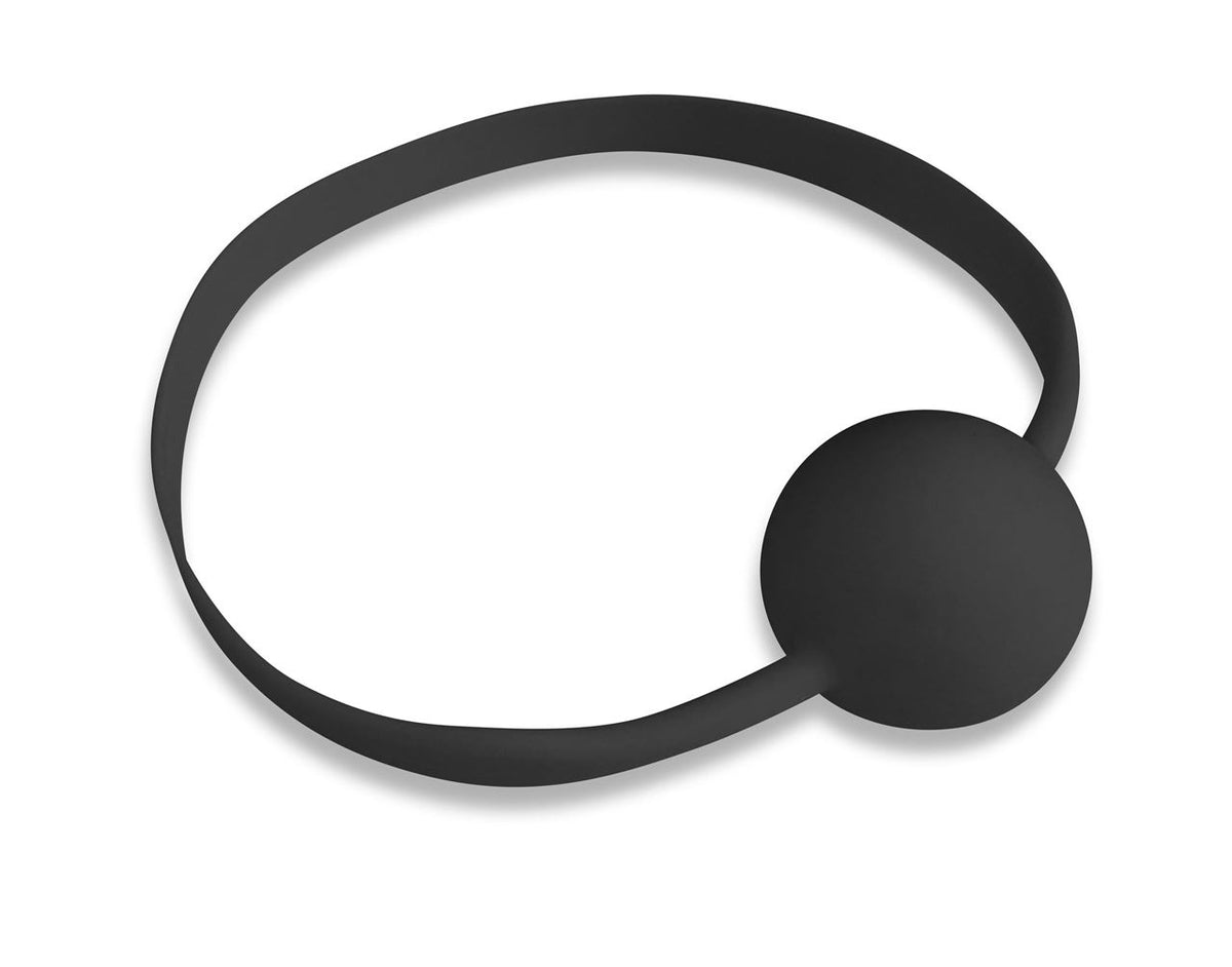 Quickie Gag® Ball Gag in Black, Large 
