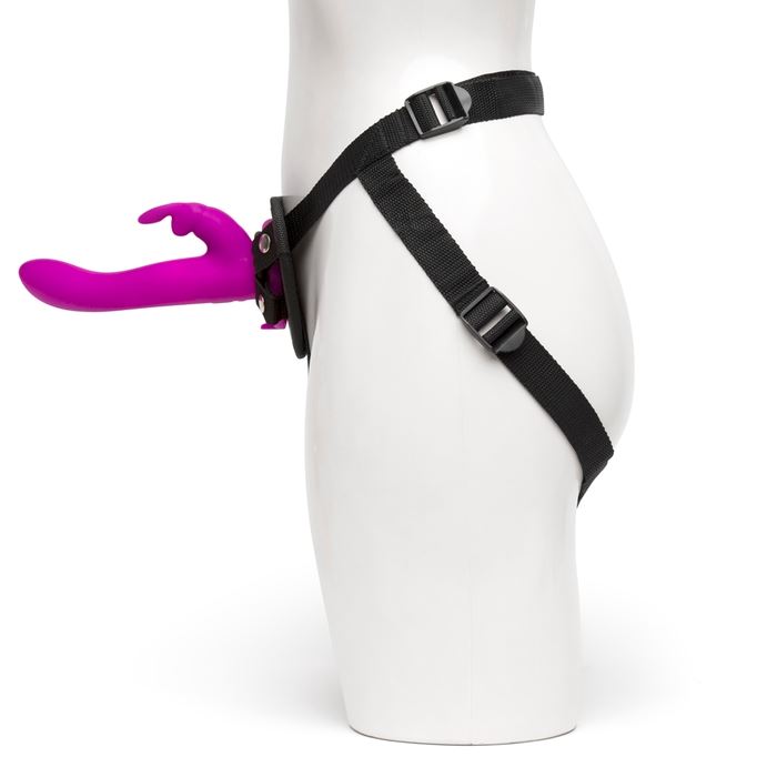 Happy Rabbit Strap-On Kit in Purple – with retail packaging