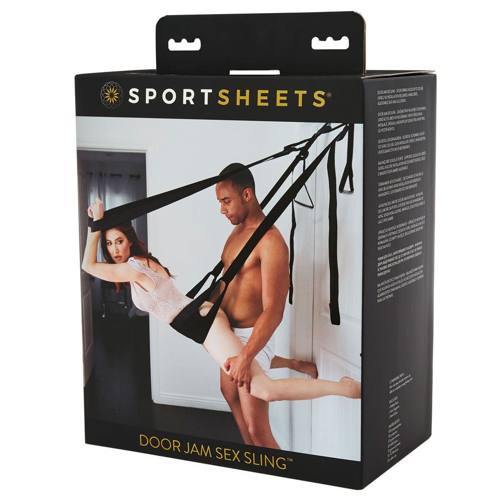 Door Jam Sex Sling™ Black