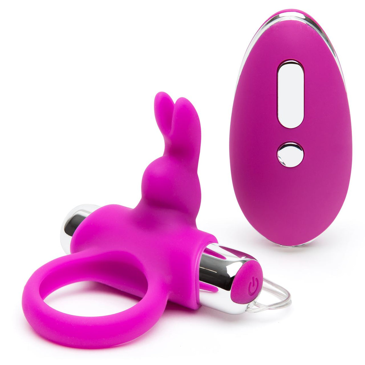 Happy Rabbit Remote Control Ring in Purple