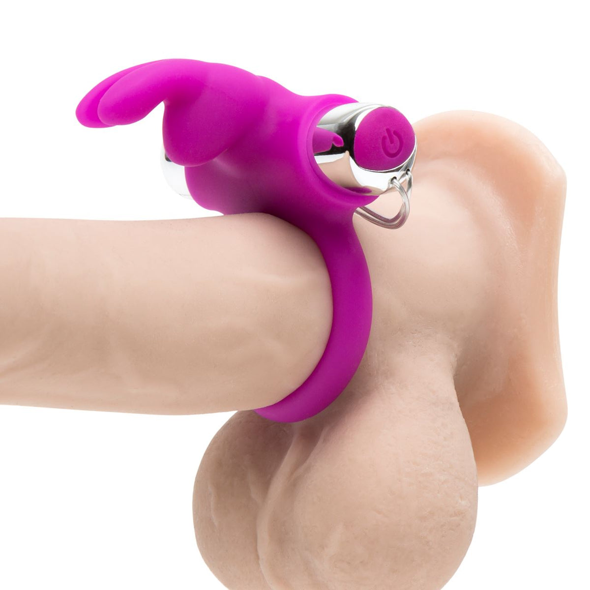 Happy Rabbit Remote Control Ring in Purple – product detail view