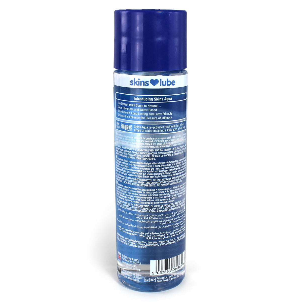 Skins Aqua Natural Intimacy 250ml – product detail view