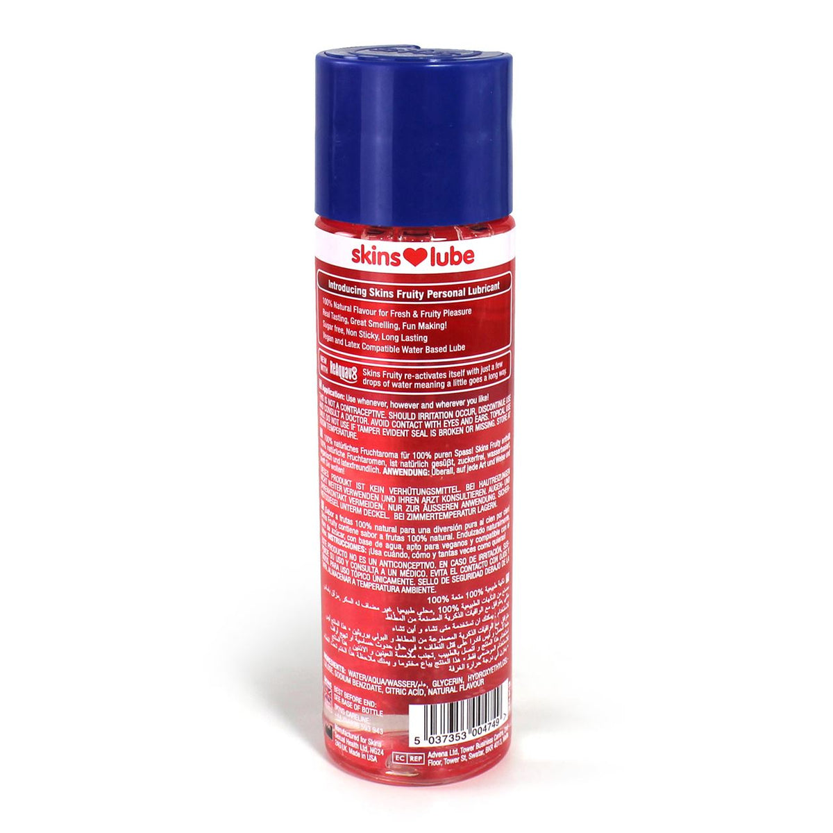 Fruity - Sensual Succulent Strawberry - 4.4 fl oz (130ml) – feature infographic