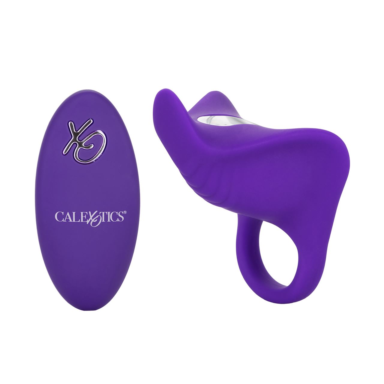 California Exotics Silicone Remote Orgasm Ring in Purple