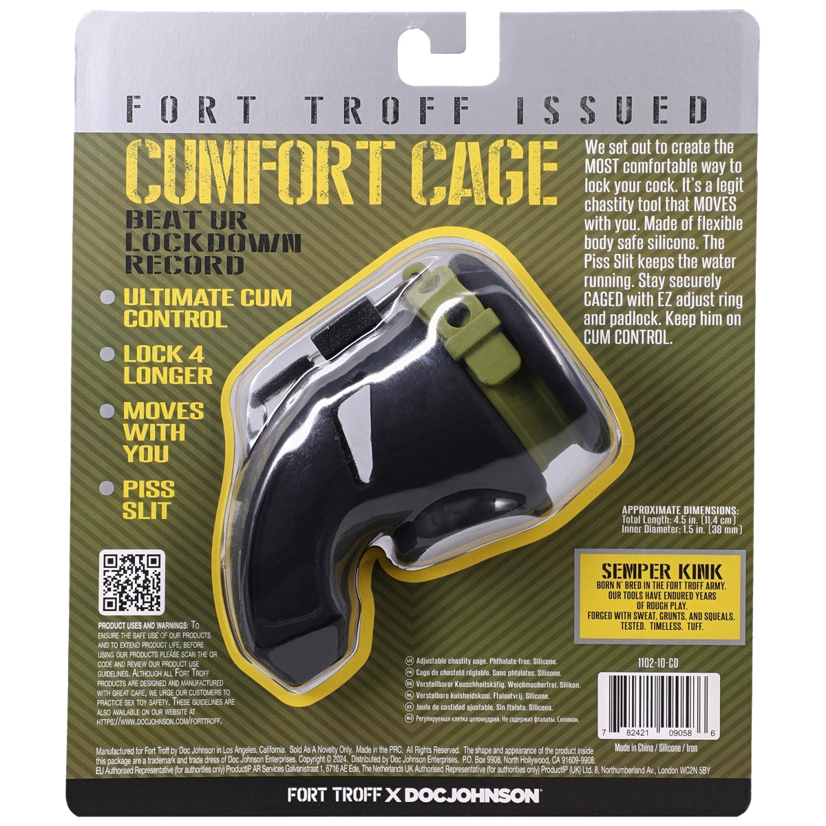 Doc Johnson FORT TROFF - CUMFORT CAGE – product detail view