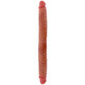 FORESKIN DOUBLE DILDO 18"