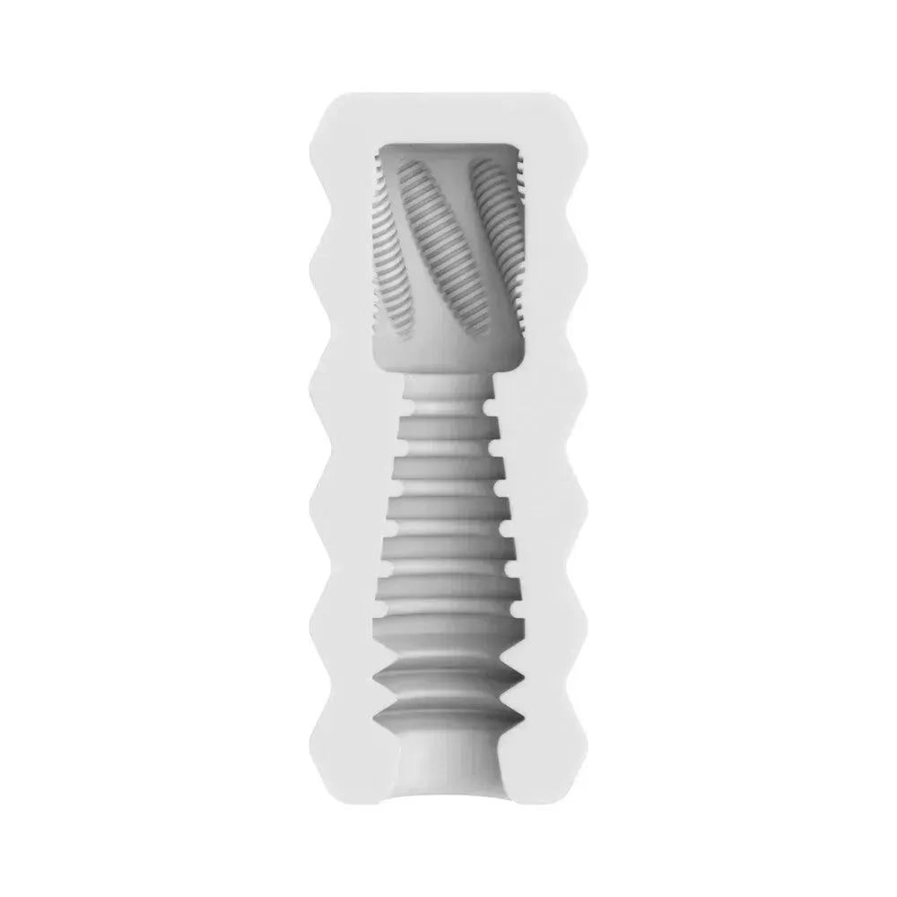 ToyJoy Hero Pilar Masturbator - Large, Textured Exterior, Stretchy for Enhanced Grip