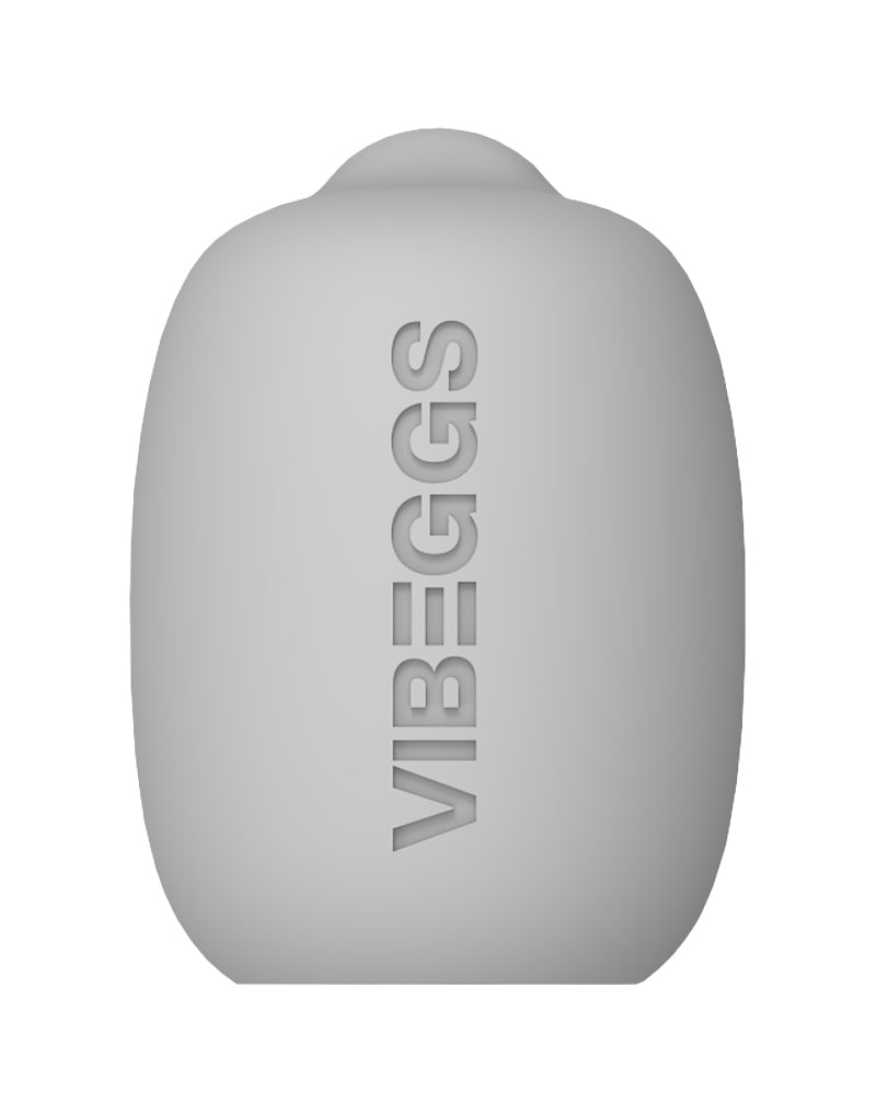 Vibeggs Candy Curves in White – angled view
