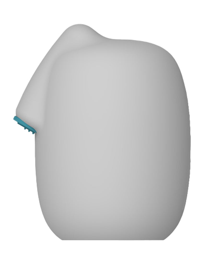 Vibeggs Blow Misty in White – angled view