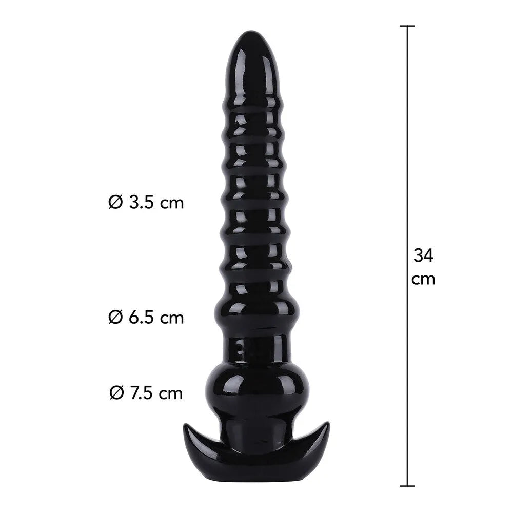 Hidden Desire Extreme Anal Drill XXL - 13.1&quot; with Wide Base