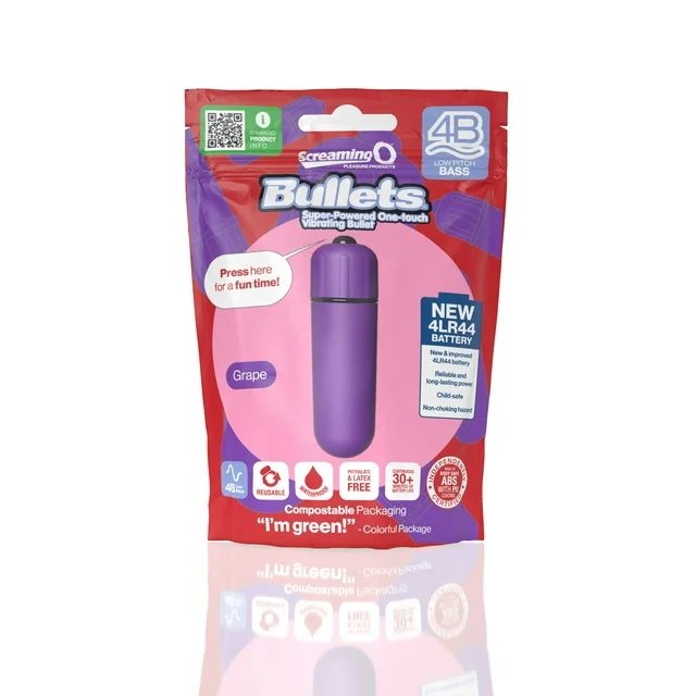 4B - Deep Rumbling Bullet in Grape – alternate product view 