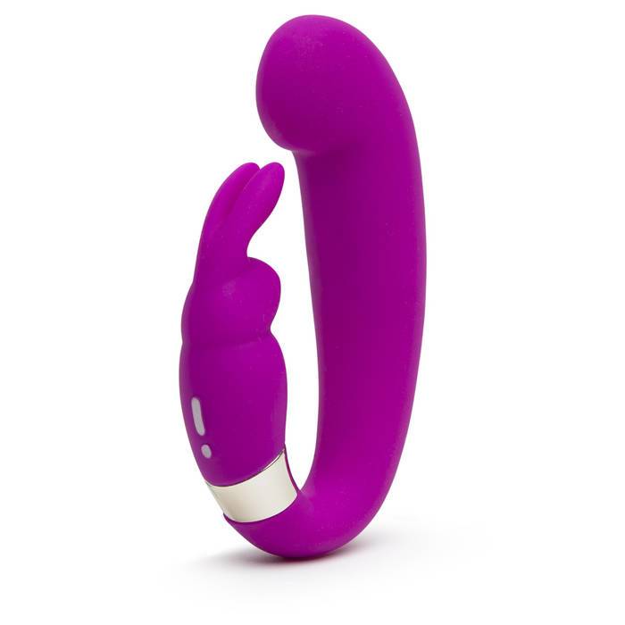 Happy Rabbit Mini G-Spot Curve Vibe in Purple