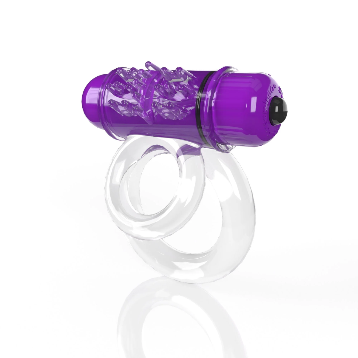 Screaming O 4B - Deep Rumbling DoubleO 6 Vibrating Ring in Grape 