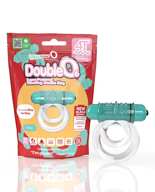 Screaming O 4T - Tickle & Tease OWow Vibrating Ring in Kiwi #Colour_Kiwi