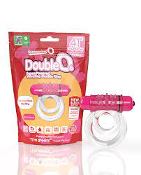 Screaming O 4T - Tickle & Tease OWow Vibrating Ring in Strawberry #Colour_Strawberry