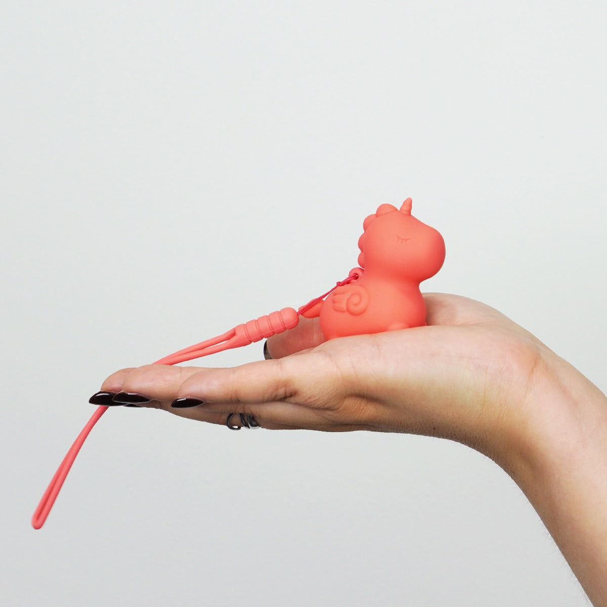 Unihorn Unihorn Mini® Peachy Pony in Pink – in-hand view