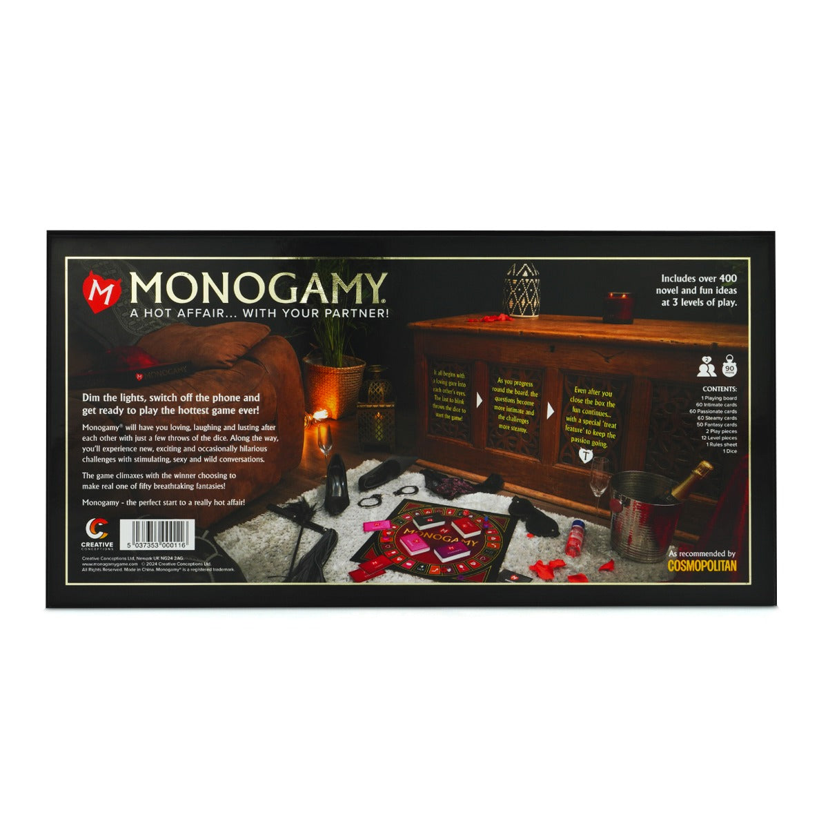 Monogamy Monogamy – with retail packaging – rear view