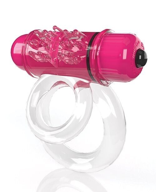 Screaming O 4B - Deep Rumbling DoubleO 6 Vibrating Ring in Strawberry – alternate product view 