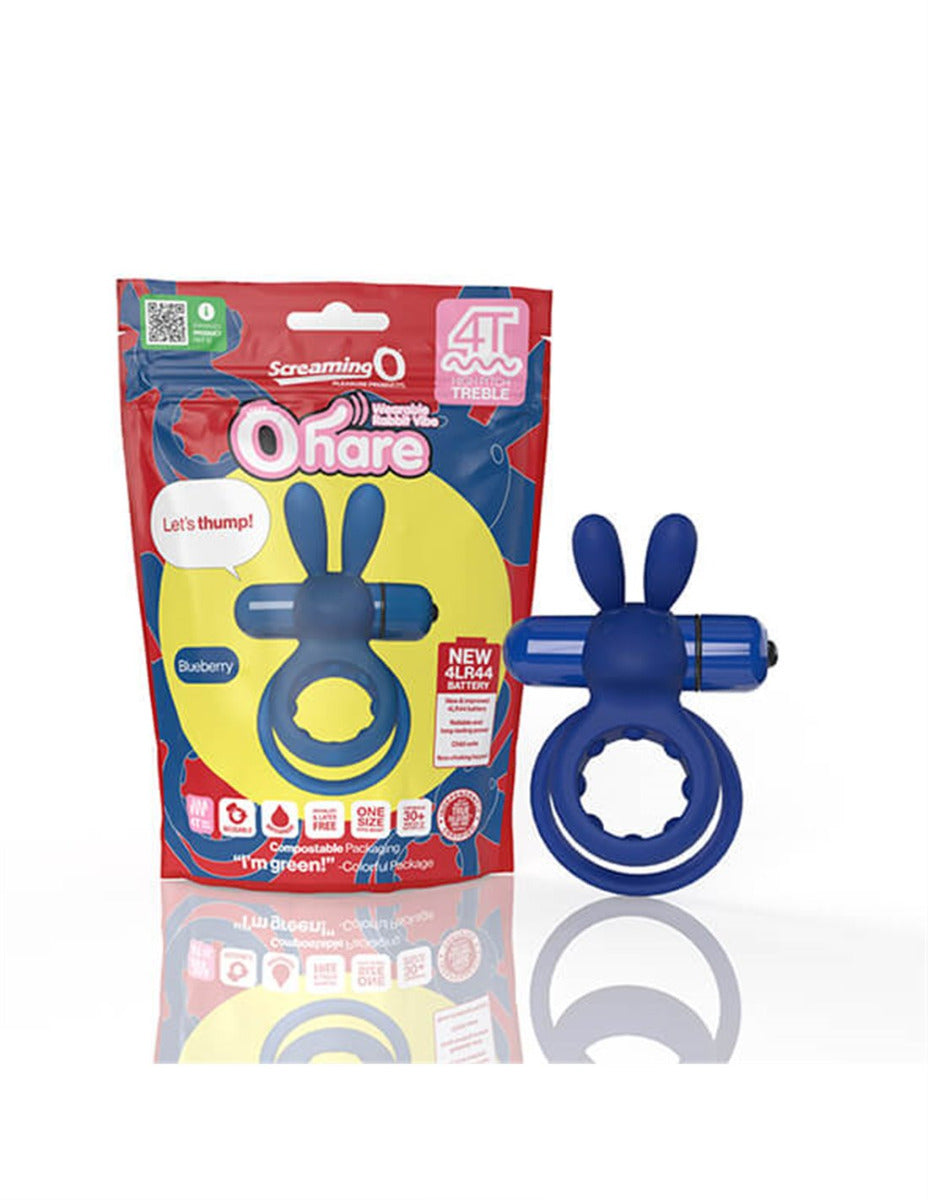 Screaming O 4T - Tickle &amp; Tease Ohare in Blueberry – product detail view 