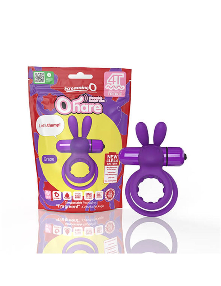 Screaming O 4T - Tickle &amp; Tease Ohare in Grape – product detail view 
