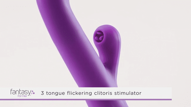 Pipedream Fantasy For Her® - Super SoniX Thruster in Purple – additional product view