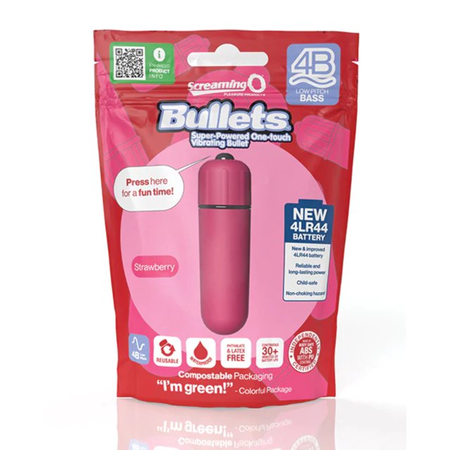 4B - Deep Rumbling Bullet in Strawberry 