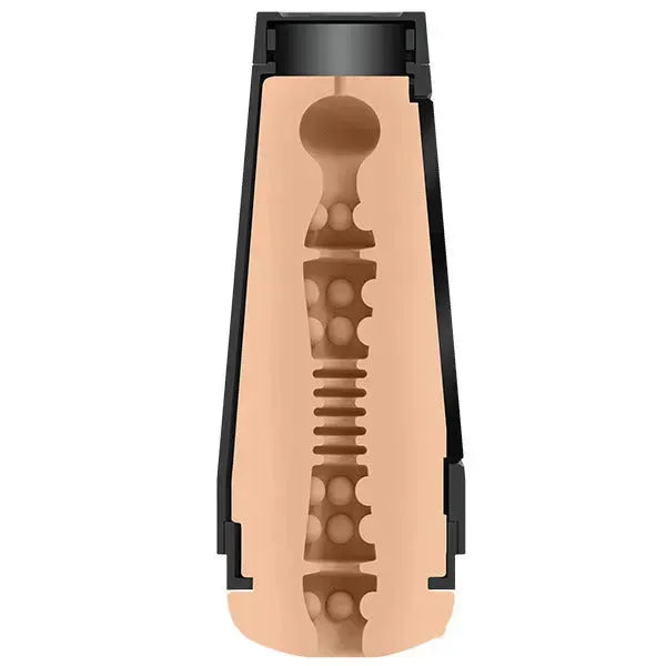 Kylie Rocket Main Squeeze Masturbator – Textured ULTRASKYN, Adjustable Pressure, Discreet Storage