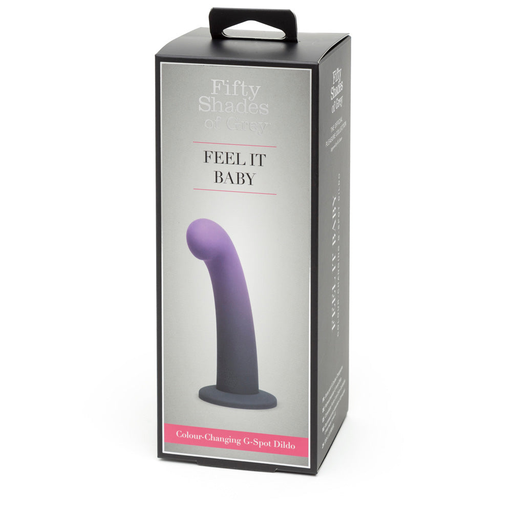 Fifty Shades of Grey Feel It Baby Colour Changing G-Spot Dildo 7" – additional product view