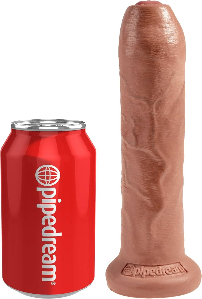 Pipedream King Cock® - Uncut – 7" in Tan – additional product view 