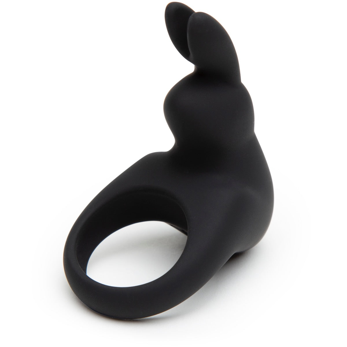 Happy Rabbit Vibrating Rabbit Cock Ring in Black #Colour_Black
