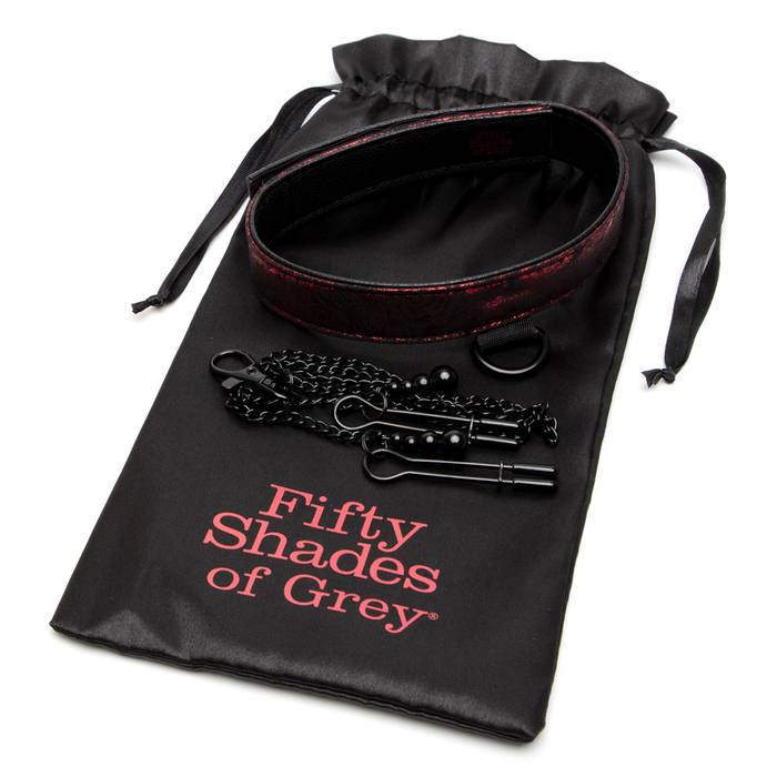 Sweet Anticipation Collar Nipple Clamps - additional detail