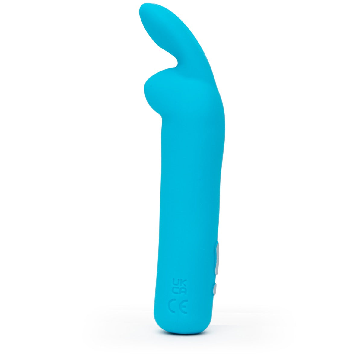 Happy Rabbit Rechargeable Vibrating Bullet in Blue – alternate product view 