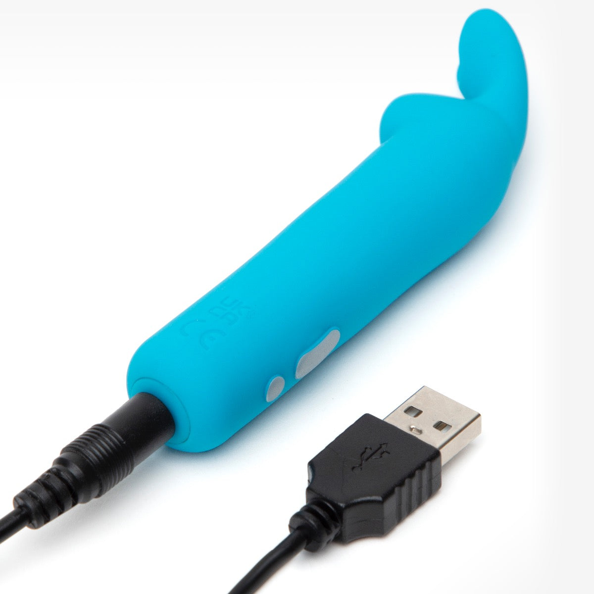 Happy Rabbit Rechargeable Vibrating Bullet in Blue – product detail view 