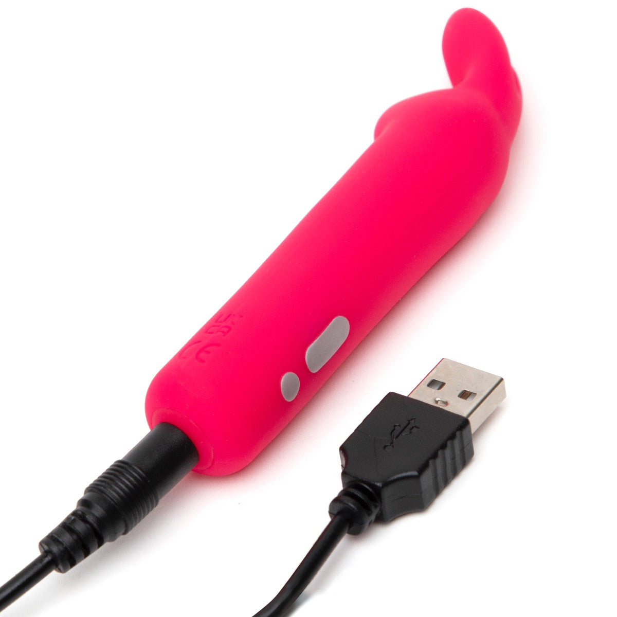 Happy Rabbit Rechargeable Vibrating Bullet in Pink – product detail view 