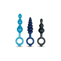 BEADED BUTTIES 3-PIECE ANAL PLUG SET
