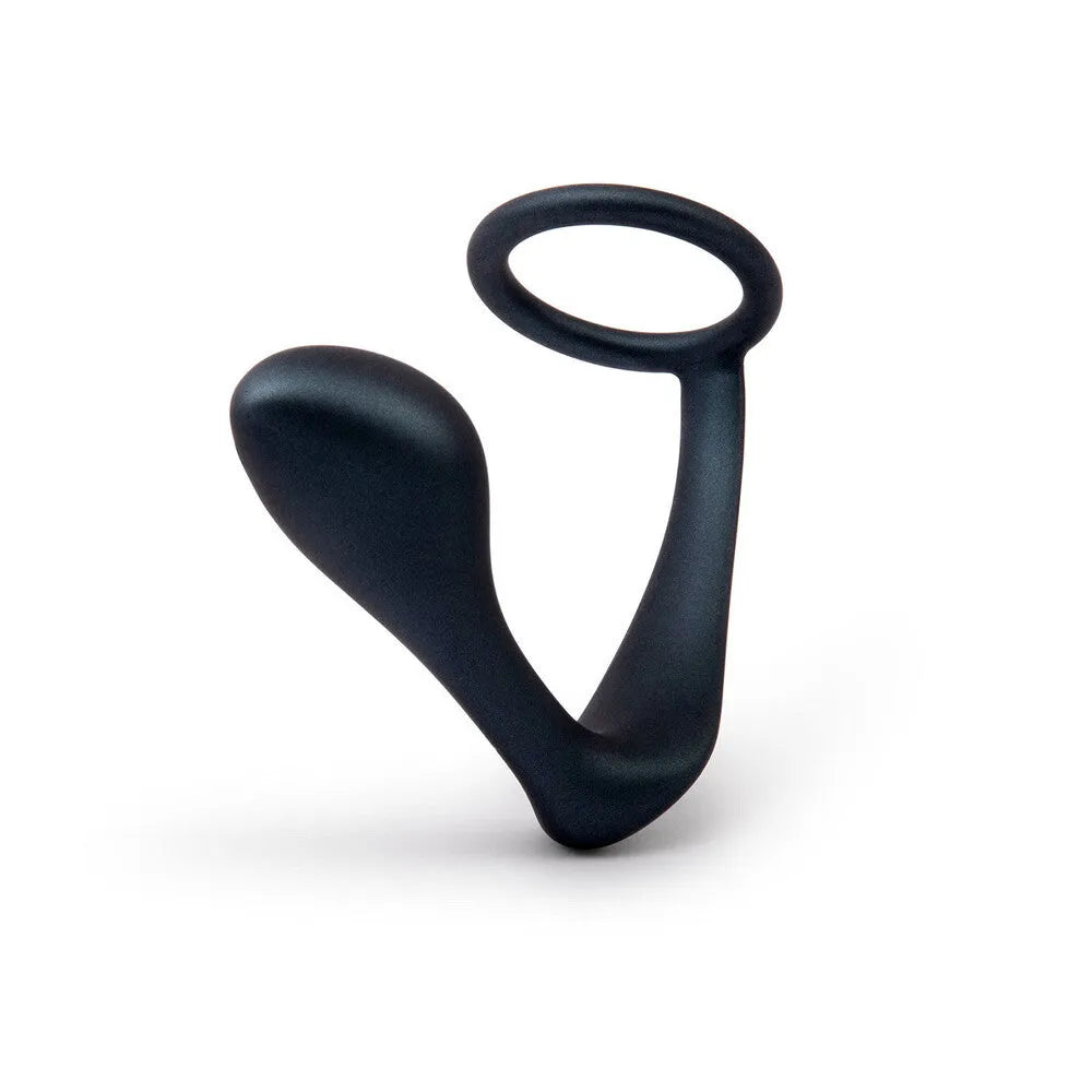 Bswish B-Vibe Ringer – Silicone Cock Ring &amp; Prostate Plug Combo for Enhanced Stimulation, Waterproof, Black