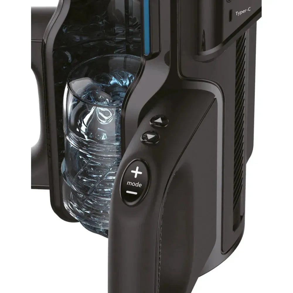 Leten SM 500 Masturbator – Thrusting Action, Phone Holder, Dual Sleeves &amp; Rechargeable