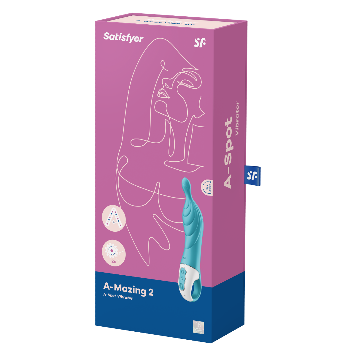 Satisfyer A-Mazing 2 in Blue #Colour_Blue