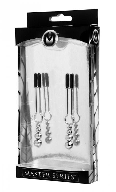 Adorn Triple Bead Nipple Clamp Set - packaging view