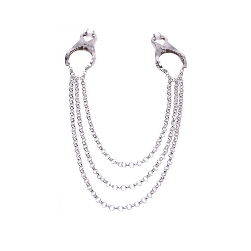 Affix Triple Chain Nipple Clamps - detail view 2