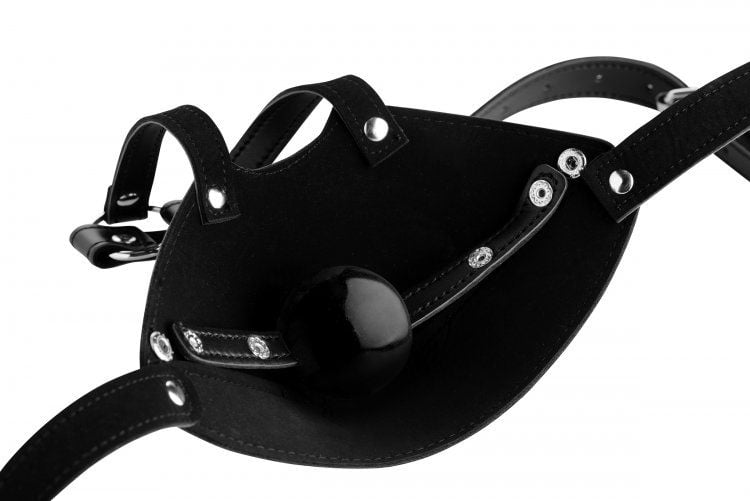 Mouth Harness With Ball Gag – additional view