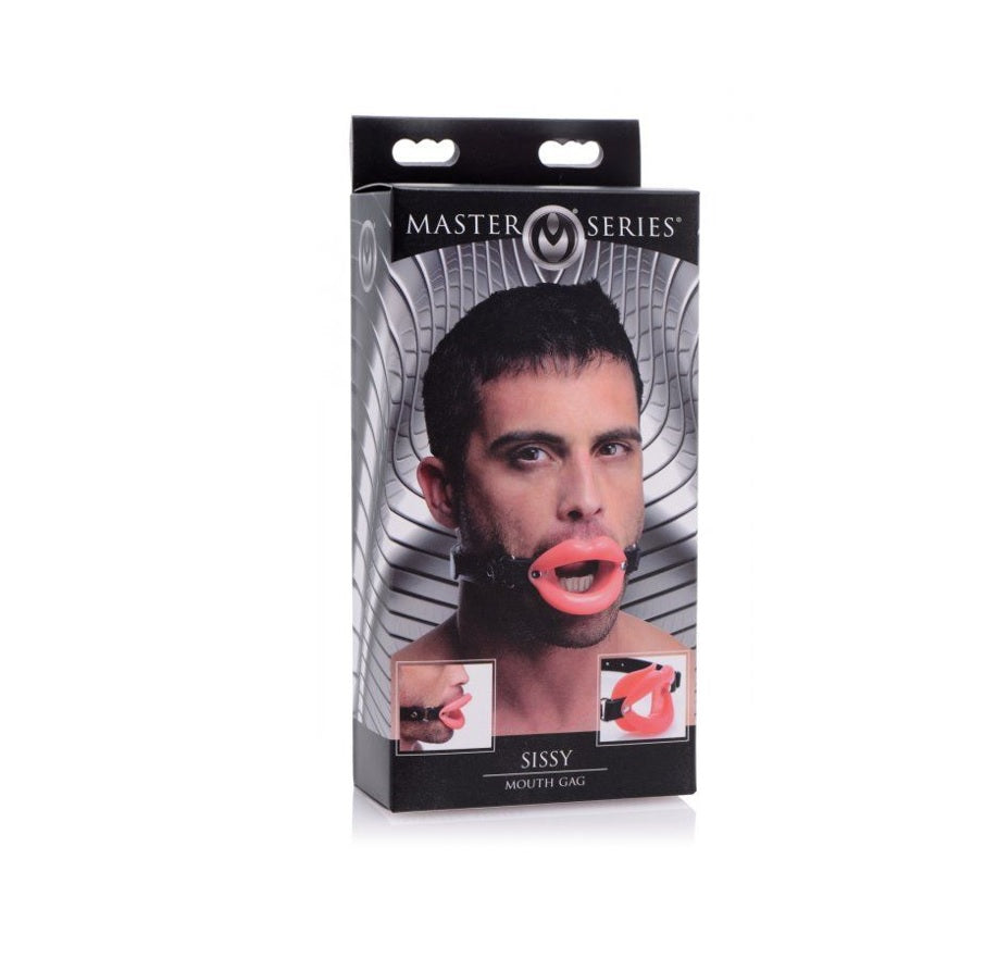 Sissy Mouth Gag – retail packaging